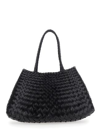 Dragon Diffusion Womens Crossbody Bag Santa Croce Black Leather Shoulder