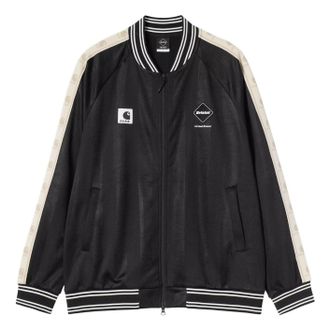 Carhartt Work in Progress x F.C.Real Bristol Varsity Track Jersey Blouson Black A261044-89-XX