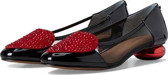 J. Reneé Jooliete High Womens Heels Black/Red : 6.5 M (B), Synthetic