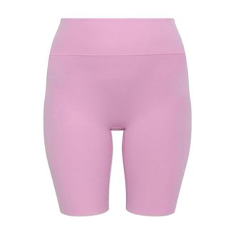 Nike Fitness, Dames, Roze, M, Nylon, Zenvy Biker Shorts