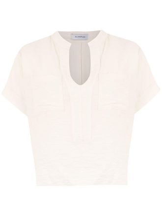 OLYMPIAH Tyrian shorts - Red