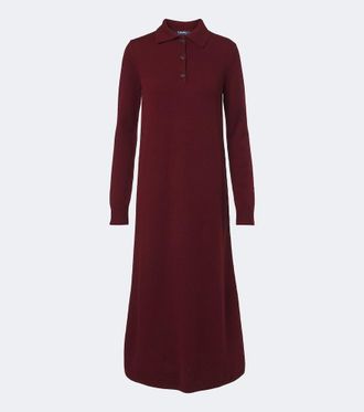 Max Mara Wool and cashmere polo dress