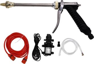 OEM Kit De Aspersor De Agua De Alta Presi&oacute;n De 12 V Y 100 W Para Jard&iacute;n, Con Rosca Externa G1/2, Hidrolavadora Port&aacute;til De Alta Presi&oacute;n Para Lavado De Aut