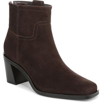 Franco Sarto Ivanna Bootie in Hickory Brown at Nordstrom, Size 9.5