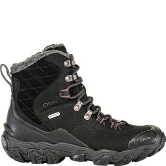 Oboz Footwear Womens Bridger 7 Insulated B-Dry Waterproof Boot In Black