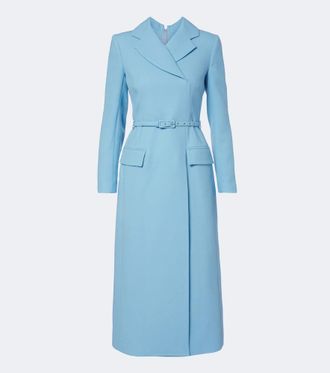 Emilia Wickstead Kalonice wool cr&ecirc;pe midi dress