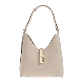 Furla Shoulder Bags, female, Beige, Size: ONE SIZE Goccia Small Shoulder Bag