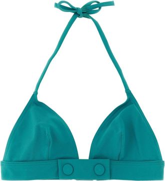 Eres Bord Triangle Bikini Top - Dames - Bikinis - Groen - M - Badmode