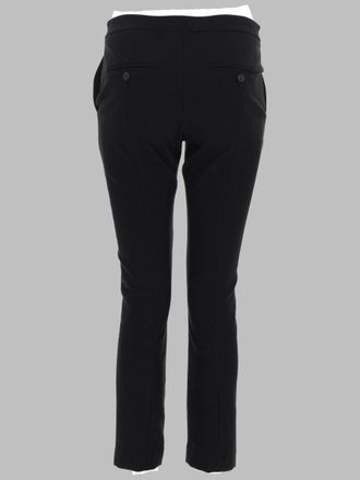 Vince Cotton-Blend Trousers - Black