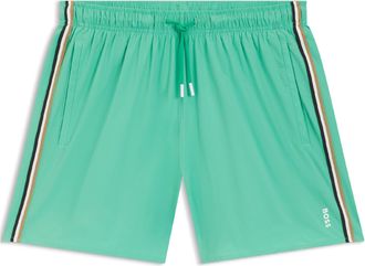 HUGO BOSS Iconic Logo zwembroek voor heren in groen