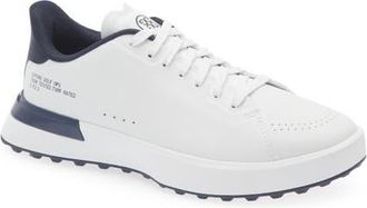 G/Fore G.112 Kiltie Golf Shoe in Snow/Twilight at Nordstrom, Size 10.5