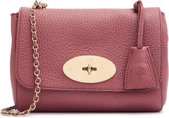 Mulberry Lily Heavy Grain Leather Shoulder bag - Pink - One Size