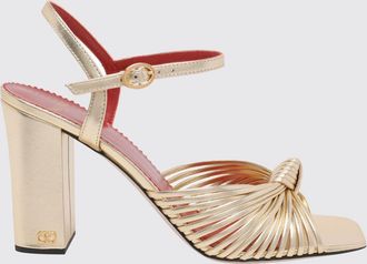 Valentino Garavani Sandalo Annet in pelle laminata