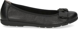 Caprice Zwarte Gesloten Ballerina Schoenen voor Vrouwen - Dames - Ballerinas - Zwart - 38 EU - Schoenen