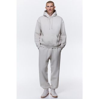 H&M Relaxed Fit Sweatpants in Light Gray at Nordstrom, Size Xx-Large