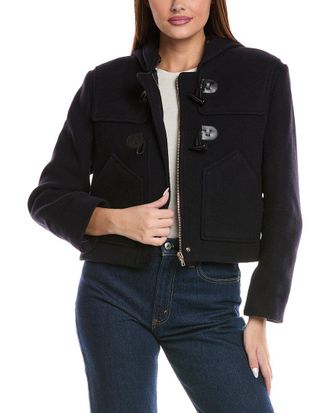 BA&SH Ba&Sh Manteau Paimee Wool-Blend Coat