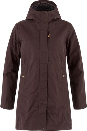 Fj&auml;llr&auml;ven Womens Kiruna Padded Insulated Parka Brown XXL