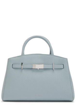 DeMellier The Hudson Small Grained Leather top Handle bag - Blue - One Size