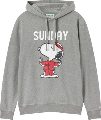 MC2 Saint Barth Tribeca Hoodie - Heren - Hoodies - Grijs - S - Katoen - Hoodies & sweatvesten