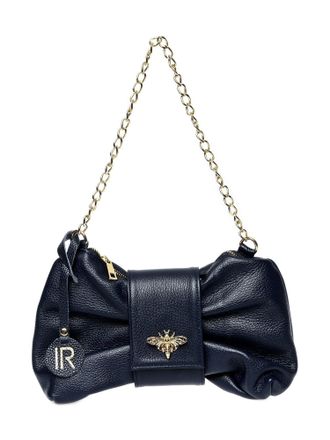 Isabella Rhea Blauw Rundleer Tas