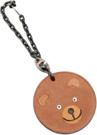 Herm&egrave;s Pre-owned Accessories, female, Brown, Size: ONE SIZE Pre-owned Leather Key-holder