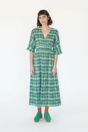 Ace & Jig Dani Cross Front Midi Dress in Garden at Nordstrom, Size Xx-Small