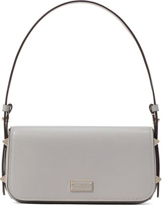 Kate Spade New York small liv leather east/west shoulder bag in Nimbus Grey. at Nordstrom Rack