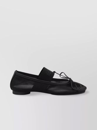 Maison Margiela fabric ballet ballerina flats