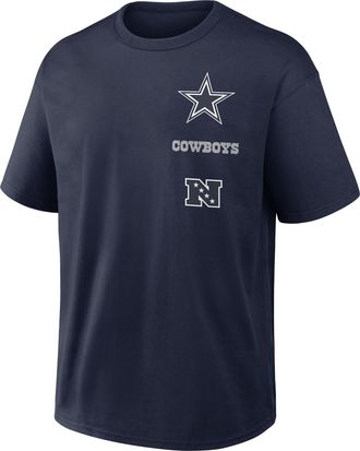 Nike Dallas Cowboys Max90 Nike Mens NFL T-Shirt in Grey | 04T641S7RD-WX5
