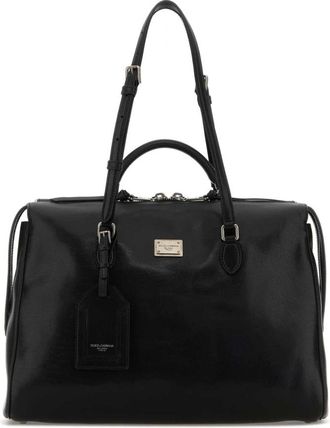 Dolce & Gabbana Shoulder Bag - Dames - Schoudertassen - Zwart - ONE Size - Leer - Tassen