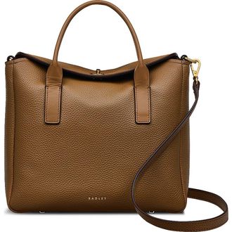 Radley London Carpenter Yard Flapover Satchel Bag in Milka at Nordstrom Rack