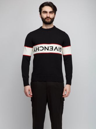 Givenchy Colour-Block Logo Sweatshirt - Black