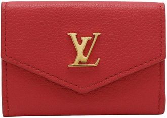 Louis Vuitton Leather Compact Wallet (Authentic Pre-Loved)