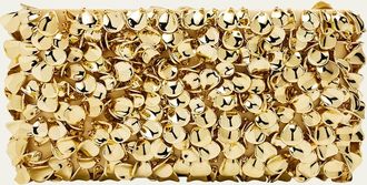 SIMKHAI Reese Metallic Beaded Clutch Bag