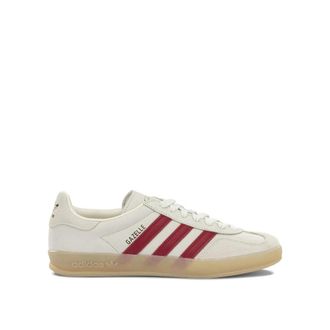 adidas Gazelle Indoor - Heren - Sneakers - Wit - 43 1/2 EU - Leer - Schoenen