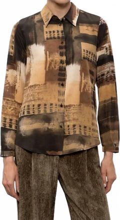Momoni Meudon Blouse In Khaki