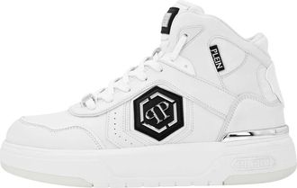 Philipp Plein unisex, Schoenen, Wit, Maat: 42 EU Leer