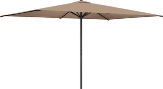 vidaXL Sombrilla De Jard&iacute;n 200 X 300 Cm Poli&eacute;ster Rectangular Topo Vidaxl