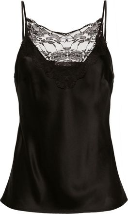 By Malene Birger Leeba top - women - Acetate/Polyester/Polyamide - 38 - Black