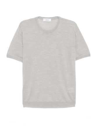 Lardini wool T-shirt - men - Virgin Wool - M - Grey