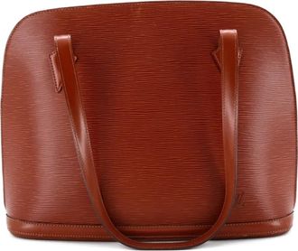 Louis Vuitton Lussac Handbag Epi Leather shoulder bag - Bruin