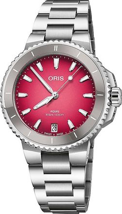 Oris Aquis Date Taste Of Summer Automatic Ladies Watch 01 733 7792 4158-07 81905P