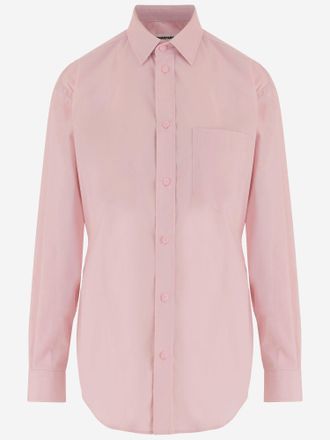 Darkpark Annie Shirt In Stretch Cotton Blend