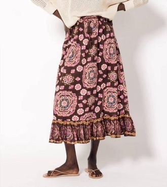 Cleobella Casey Midi Skirt In Avalon