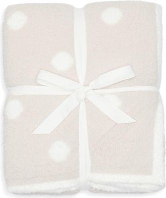Nordstrom Rack Polka Dot Butter Throw Blanket in Grey Vapor at Nordstrom Rack