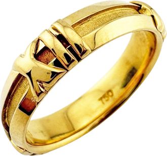 Tiffany & Co. Atlas Gold Yellow Gold (18K) Band Ring (Pre-Owned)