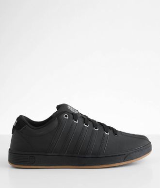 K-Swiss Mens Court Pro Ii Sneaker In Black/gum
