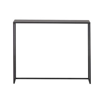 Miliboo Mesa Consola Industrial Metal Negro L100 Cm Karl