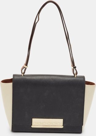 Carolina Herrera Tricolor Leather Casati Shoulder Bag