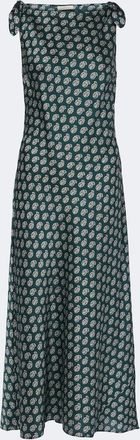 D&ocirc;en D&ocirc;en Mariselle paisley silk-blend midi dress